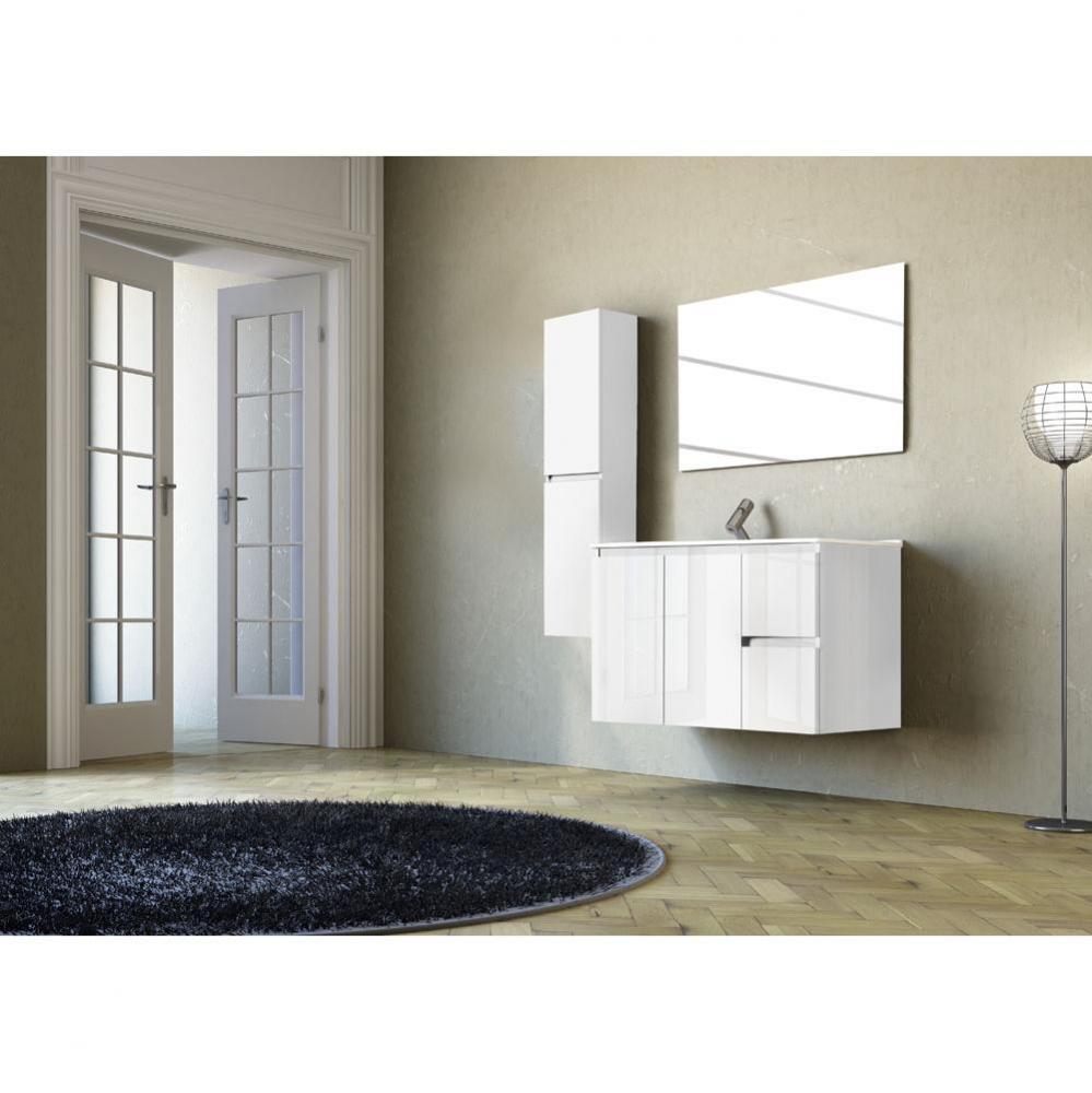 Line Vanity, High Gloss White, 32''